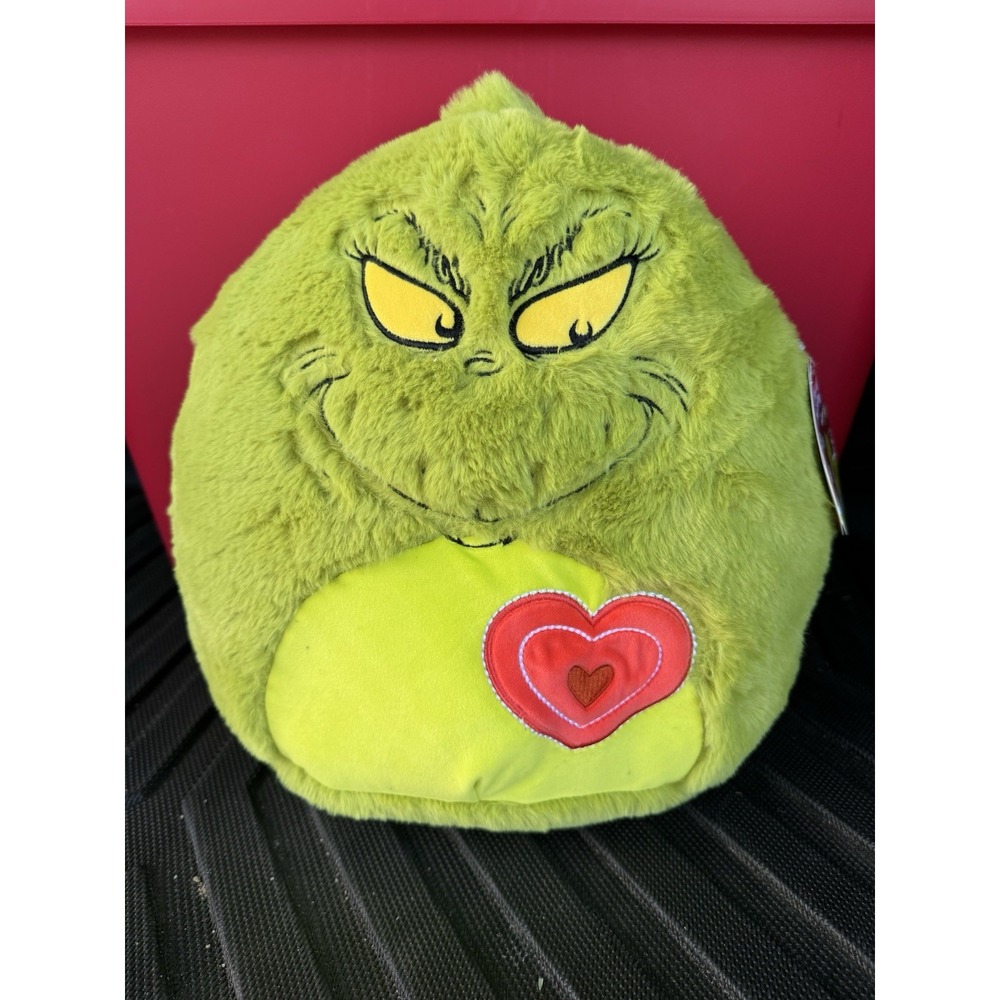 Grinch Squishmallows Squishmallow 12" How the Grinch Stole Christmas NEW